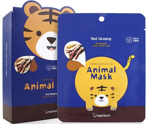 Увлажняющая маска для лица Animal Mask Тигр
