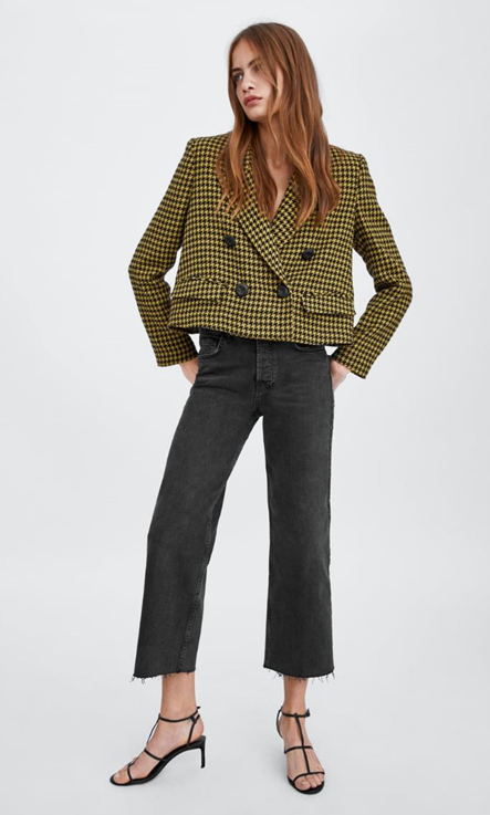 Укороченный пиджачок из Zara