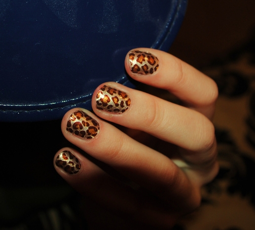 Модный дизайн ногтей 2013 - леопардовый 