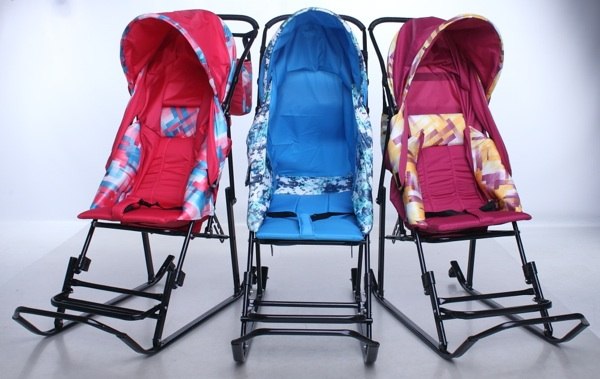 Санки-коляска для детей - 8 лучших моделей для зимы 2014-2015