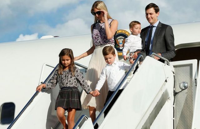 Иванка Трамп с детьми