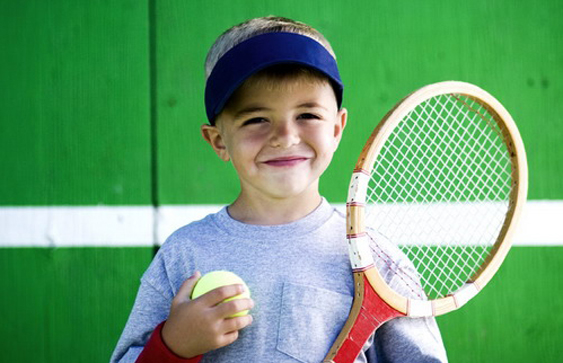 Большой теннис для мальчика 4-7 лет
