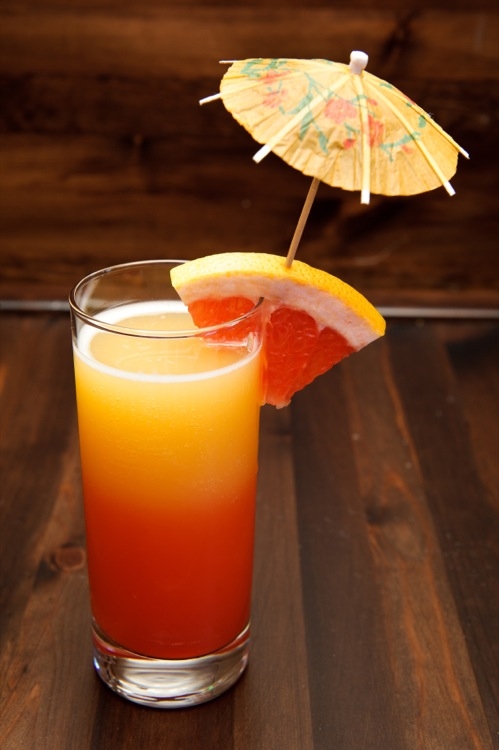 Новогодние коктейли 2014 - Оранжевое солнце