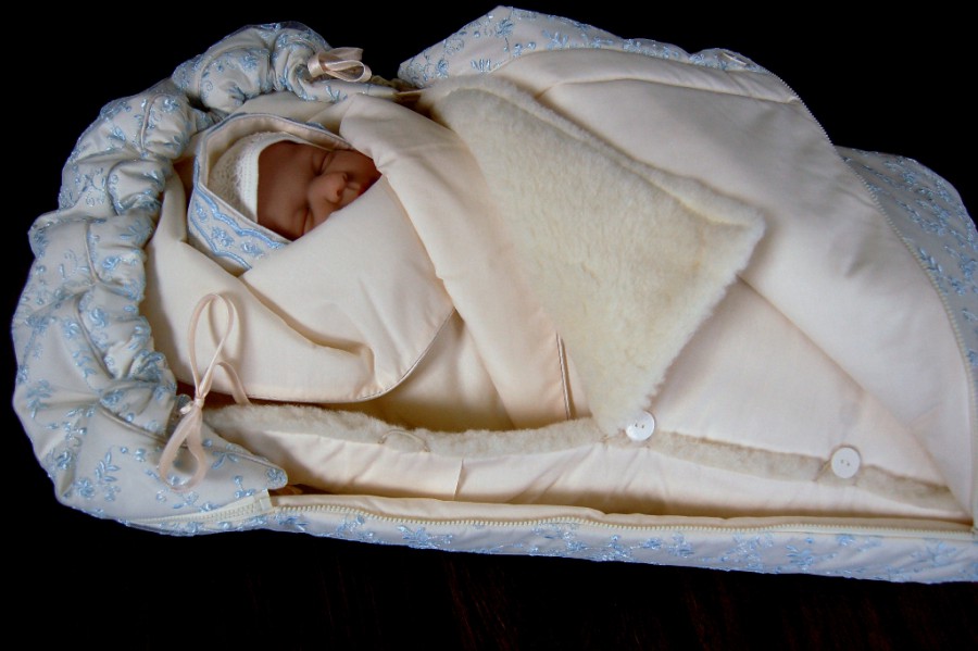Комплекты/конверты на выписку для новорожденного зимой – 10 лучших моделей