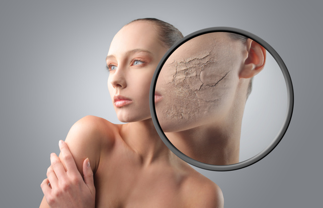 Причины сухой кожи лица и тела