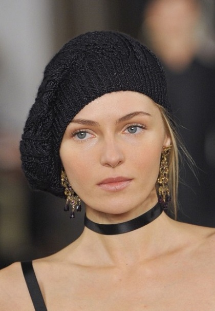 Самые модные женские головные уборы зимой 2014
