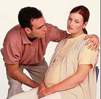 Причина боли в животе у беременной