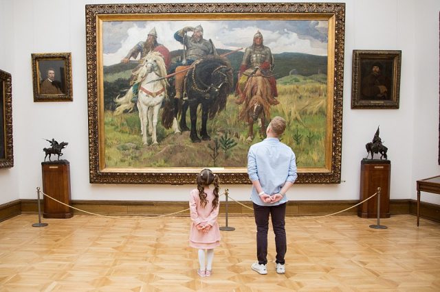 Посещение музея с ребенком