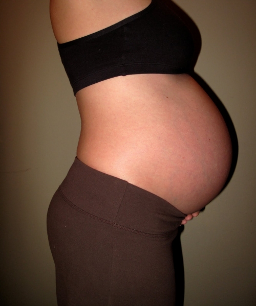 Фото животика на 26-ой неделе беременности