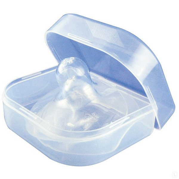 Набор для кормления новорожденного - силиконовые накладки на грудь