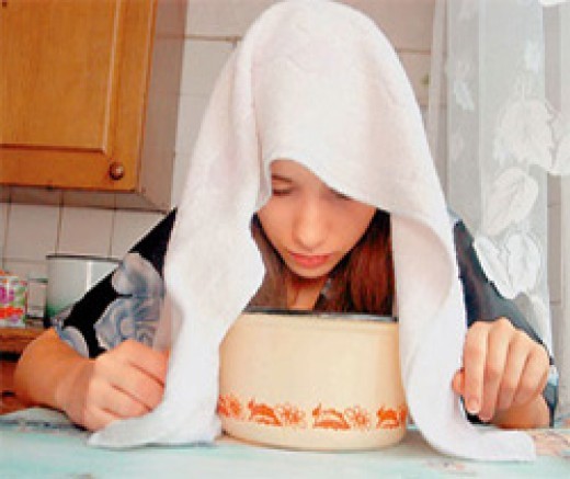 ингаляции над картофелем от кашля у ребенка
