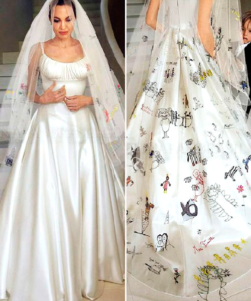 оригинальный наряд невесты