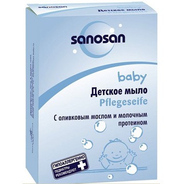 Увлажняющее мыло Sanosan