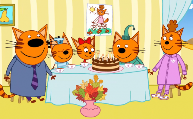 «Три кота» детский праздник