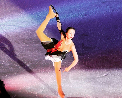 Екатерина Старшова на льду