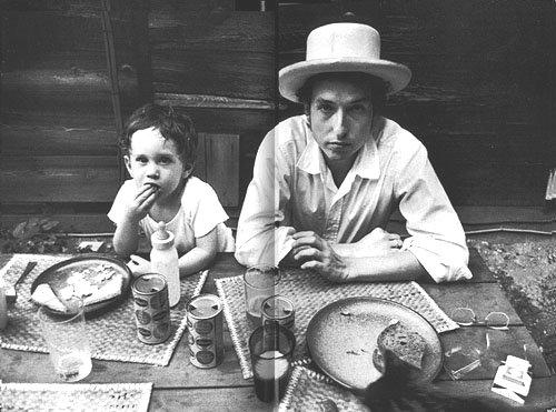 Боб Дилан с сыном